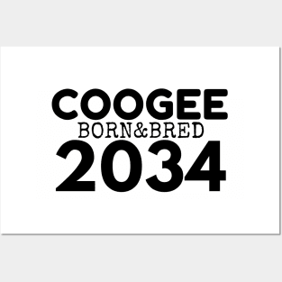 COOGEE BORN & BRED 2034 DESIGN Posters and Art